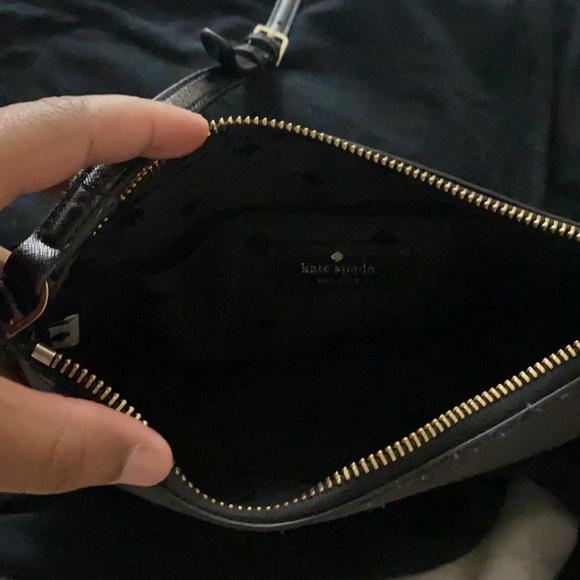 Black glitter Kate Spade crossbody - Picture 3 of 5